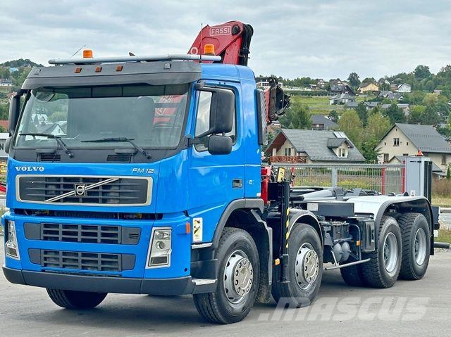 Volvo FM 12.420 * FASSI F150A.21 * 8x4 * TOP 吊鉤式起重車