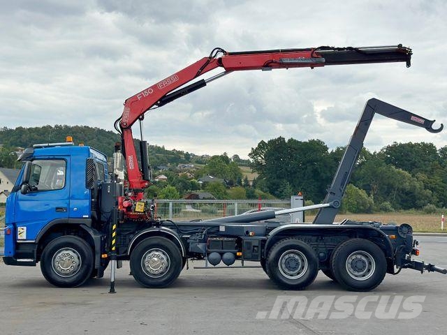 Volvo FM 12.420 * FASSI F150A.21 * 8x4 * TOP 吊鉤式起重車