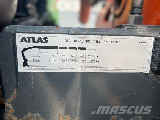 Volvo FM 330 4x2 mit Atlas AK96.3E Ladekran Vilcēji