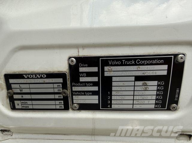 Volvo FM 330 6X2*4 Nákladné vozidlá bez nadstavby