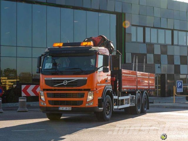 Volvo FM 330 6x2 Palfinger PK 18002 EH Crane Tail lif クレーントラック、ユニック車