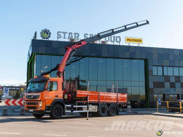Volvo FM 330 6x2 Palfinger PK 18002 EH Crane Tail lif クレーントラック、ユニック車