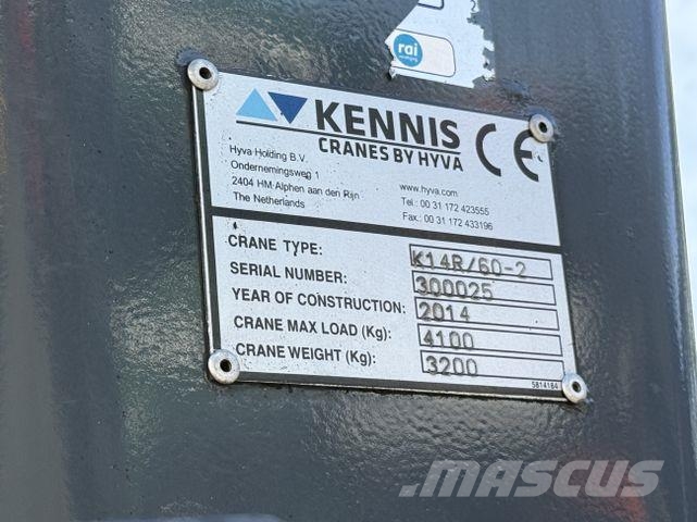 Volvo FM 370 6X2 Kran Kennis K14R Baustoff Автокранове