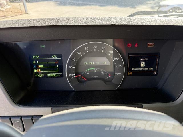 Volvo FM 370 6X2 Kran Kennis K14R Baustoff Camiones de cama baja