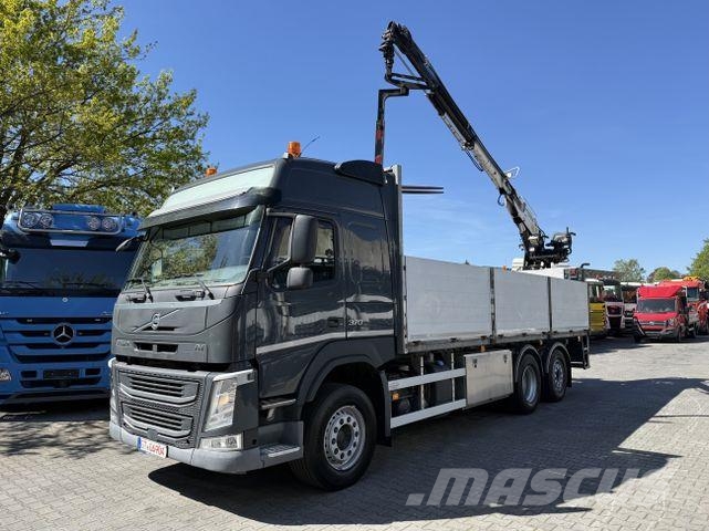 Volvo FM 370 6X2 Kran Kennis K14R Baustoff Автокранове