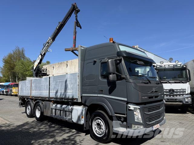 Volvo FM 370 6X2 Kran Kennis K14R Baustoff Автокранове