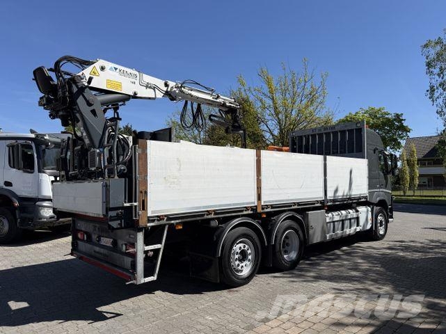 Volvo FM 370 6X2 Kran Kennis K14R Baustoff Автокранове