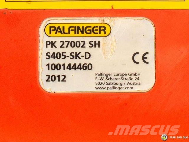 Volvo FM 370 6x2 Palfinger PK 27002 SH Crane Rotator Autojeřáby, hydraulické ruky