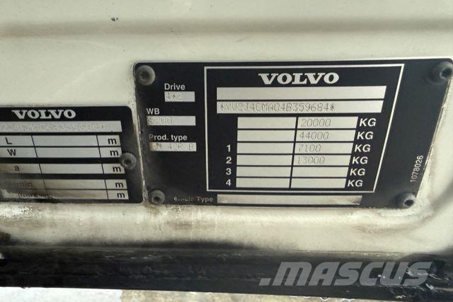Volvo FM-380 4x2 Zaplachtované vozy