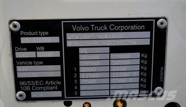 Volvo FM / 380 / EURO 6 / CHŁODNIA + WINDA / 21 PALET Kamioni hladnjače