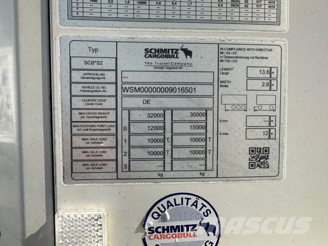 Volvo FM 380 / Schmitz / 3 Kammer / Carrier ICELAND وحدات الجر