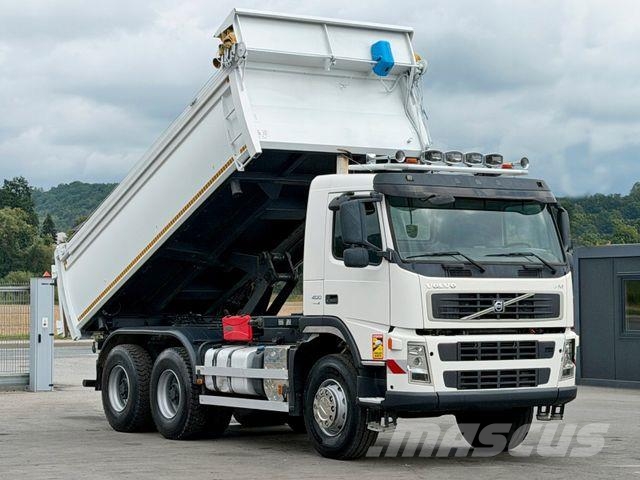 Volvo FM 400 * Kipper 5,20 m + Bordmatic * 6x4! Самоскиди