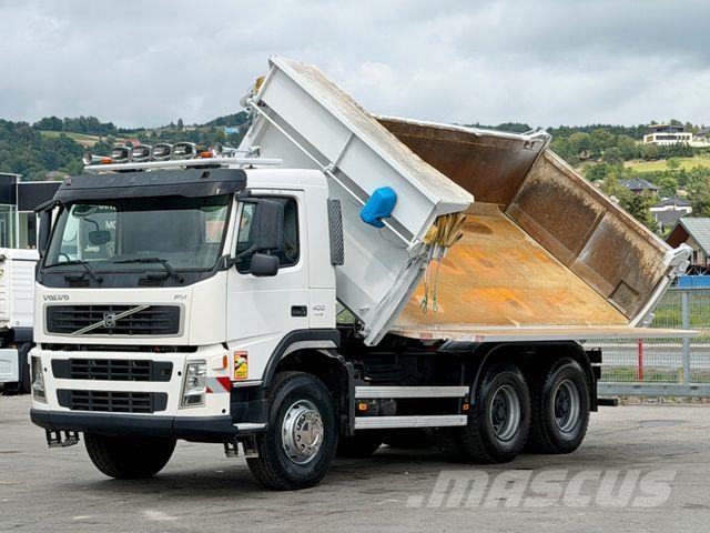 Volvo FM 400 * Kipper 5,20 m + Bordmatic * 6x4! Самоскиди