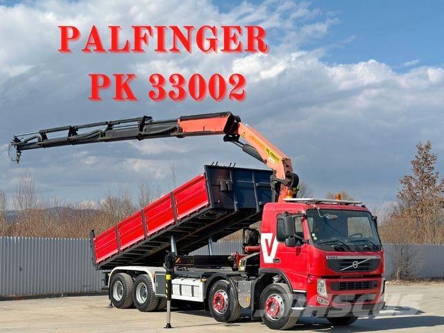 Volvo FM 420 Kipper 6,40m *PK 33002/FUNK *8x4 Autojeřáby, hydraulické ruky