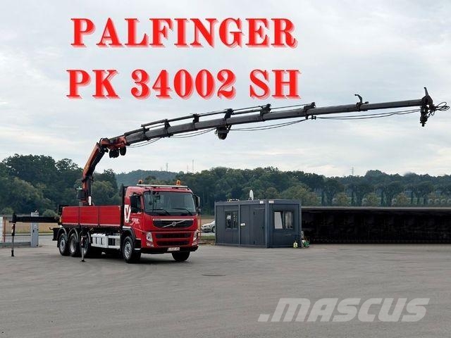 Volvo FM 420 PRITSCHE 6,40m *PK 34002 SH + FUNK/8x4 Camiones grúa