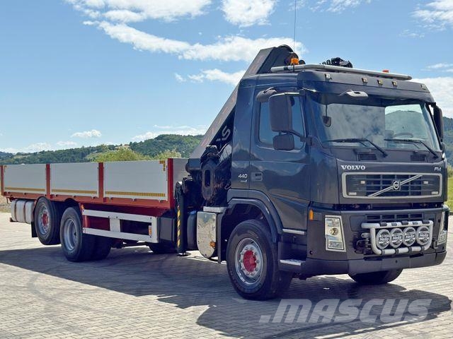Volvo FM 440 * HIAB 288 E - 8 HIPRO/FUNK * TOPZUSTAND Darus teherautók