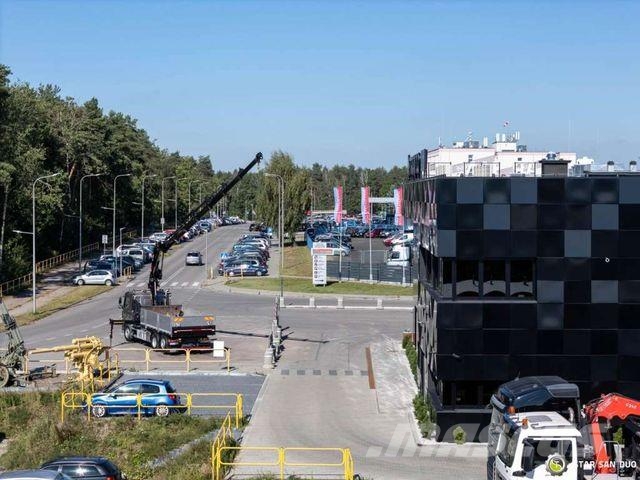 Volvo FM 450 6x2 HIAB 288 E-6 HIPRO Crane Grab Tipper Araç üzeri vinçler