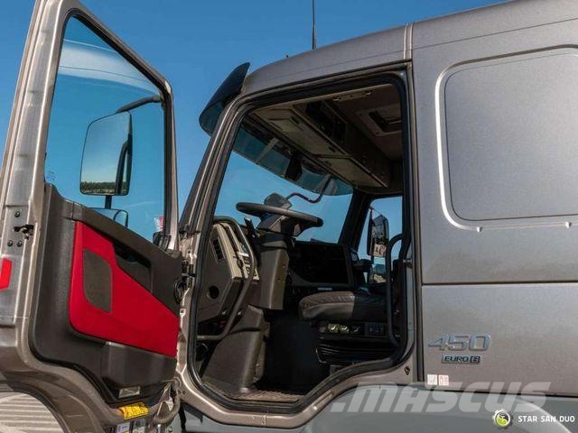 Volvo FM 450 6x2 HIAB 288 E-6 HIPRO Crane Grab Tipper Damperli kamyonlar