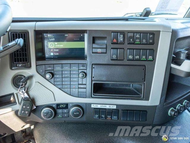 Volvo FM 450 6x2 HIAB 288 E-6 HIPRO Crane Grab Tipper Damperli kamyonlar