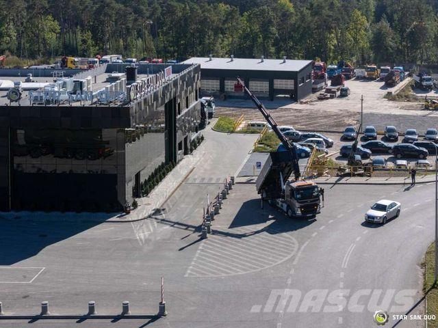 Volvo FM 450 6x2 HIAB 288 E-6 HIPRO Crane Grab Tipper Damperli kamyonlar