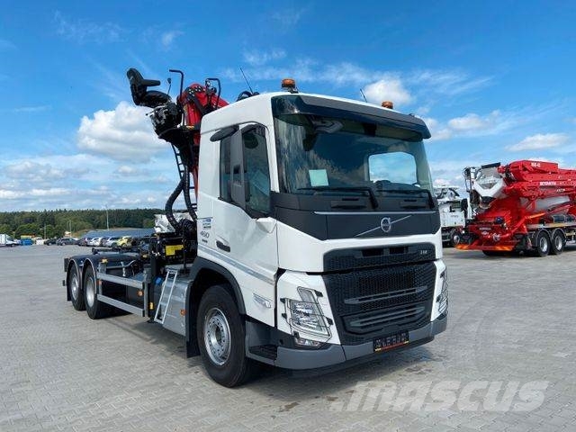 Volvo FM 460 ABROLLKIPPER MIT CRAN Koukkulava kuorma-autot