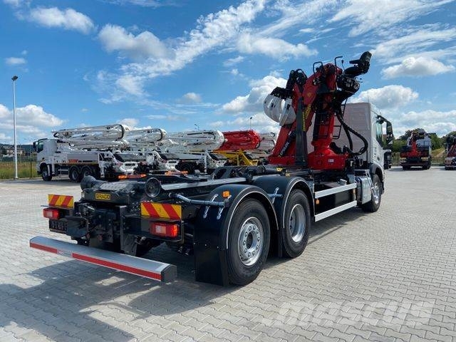Volvo FM 460 ABROLLKIPPER MIT CRAN Koukkulava kuorma-autot