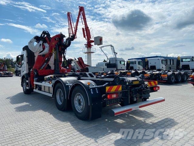 Volvo FM 460 ABROLLKIPPER MIT CRAN Koukkulava kuorma-autot