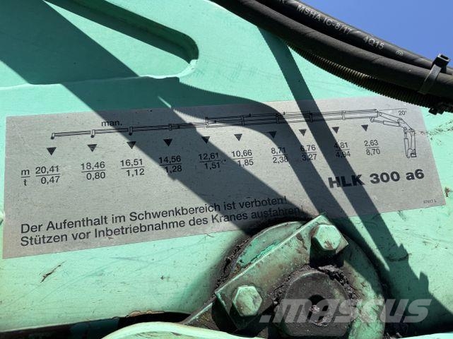 Volvo FM12 420 4X4 Kran MKG 300 bis 24 Meter Φορτηγά Kαρότσα με ανοιγόμενα πλαϊνά