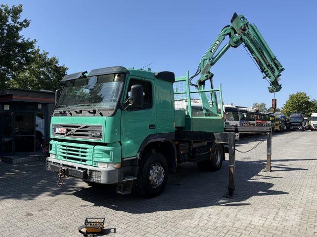 Volvo FM12 420 4X4 Kran MKG 300 bis 24 Meter Φορτηγά Kαρότσα με ανοιγόμενα πλαϊνά