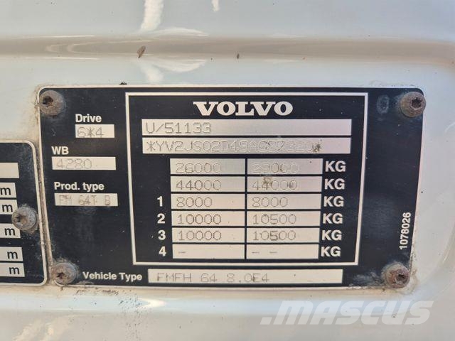 Volvo FM13 440 6x4 Retarder Hydraulik Vilcēji