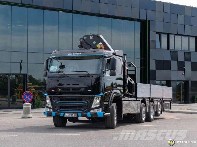 Volvo FM420 8x2 HIAB X-HIPRO 548 E-7 Crane Kran Camiones grúa
