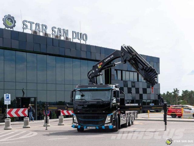 Volvo FM420 8x2 HIAB X-HIPRO 548 E-7 Crane Kran Camiones grúa