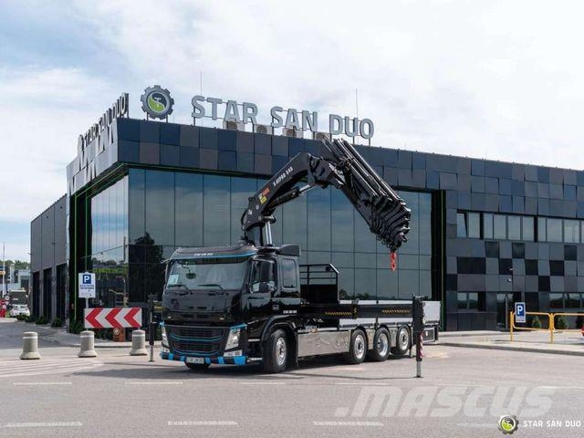 Volvo FM420 8x2 HIAB X-HIPRO 548 E-7 Crane Kran Camiones grúa