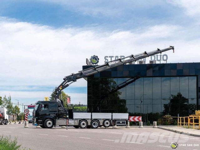 Volvo FM420 8x2 HIAB X-HIPRO 548 E-7 Crane Kran Camiones grúa