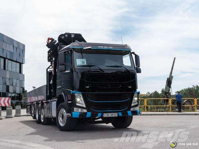 Volvo FM420 8x2 HIAB X-HIPRO 548 E-7 Crane Kran Camiones grúa