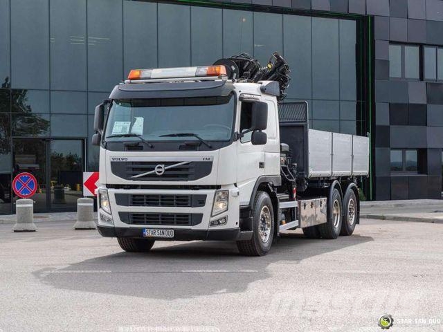 Volvo FM430 6x2 HIAB 166 E-5 HIPRO Crane Kipper Camiones grúa