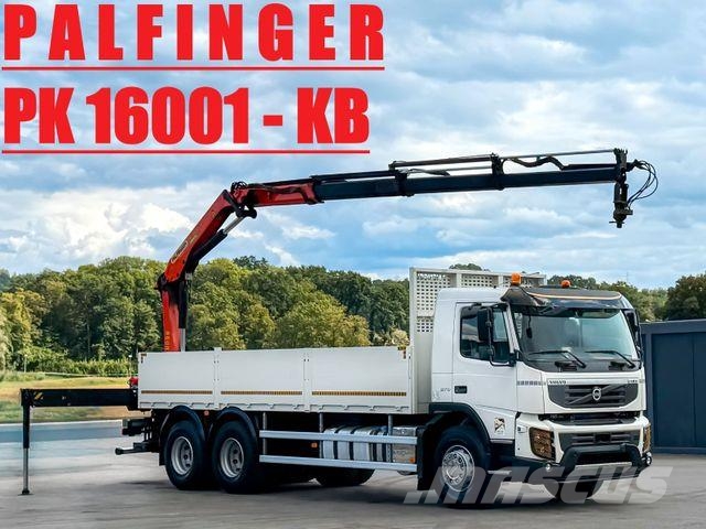 Volvo FMX 370 PRITSCHE 6,60m *PK 16001 - KB+FUNK/6x4 Camiões grua