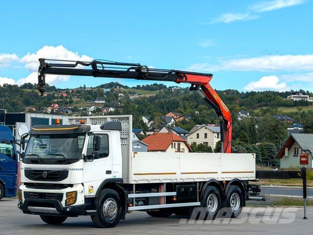Volvo FMX 370 PRITSCHE 6,60m *PK 16001 - KB+FUNK/6x4 Camiões grua