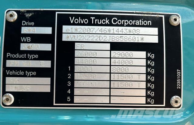 Volvo FMX / 410 / E 6 / WYWROTKA / 6 X 4 / HYDROBURTA Wywrotki