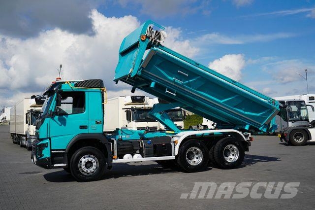 Volvo FMX / 410 / E 6 / WYWROTKA / 6 X 4 / HYDROBURTA Wywrotki