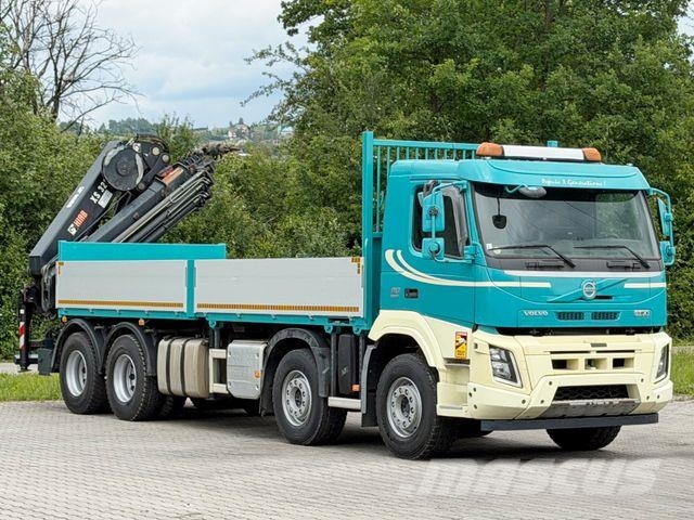 Volvo FMX 410 *HIAB 322 EP-5 HIPRO/FUNK *8x4 Camiones grúa