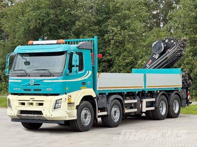 Volvo FMX 410 *HIAB 322 EP-5 HIPRO/FUNK *8x4 Camiones grúa