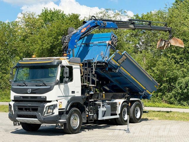 Volvo FMX 410 Kipper 4,90m *PM 18.5 TP/FUNK *6x4 Nosturiautot