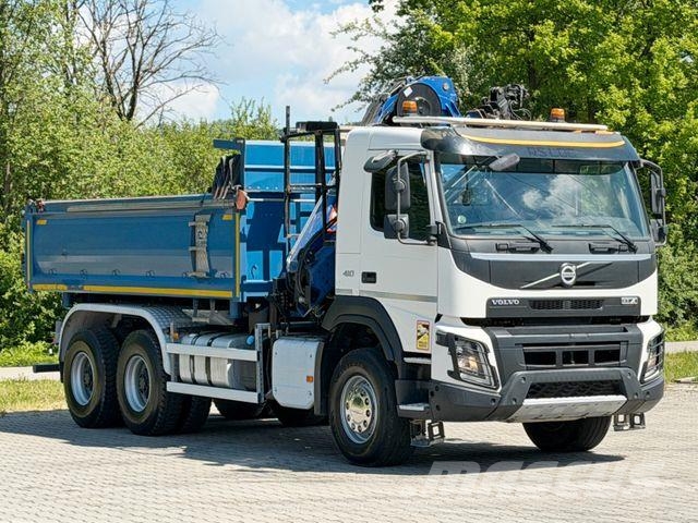 Volvo FMX 410 Kipper 4,90m *PM 18.5 TP/FUNK *6x4 Nosturiautot