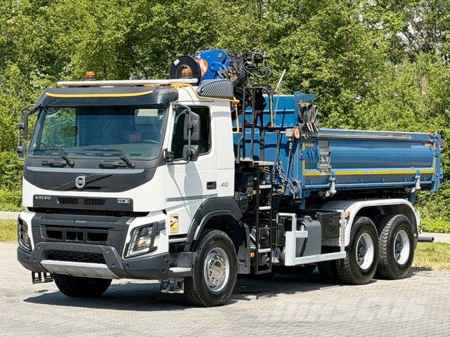 Volvo FMX 410 Kipper 4,90m *PM 18.5 TP/FUNK *6x4 Nosturiautot