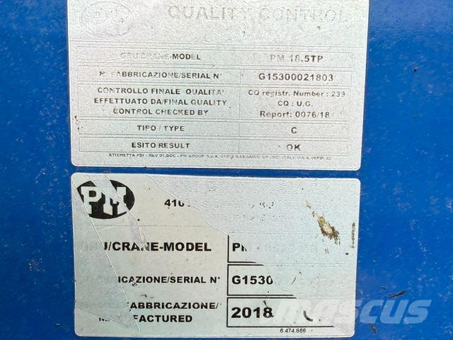 Volvo FMX 410 Kipper 5,00m *PM 18.5 TP/FUNK *6x4 Autožeriavy, hydraulické ruky