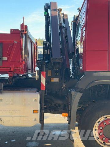 Volvo FMX 420 4x4 BL MEILLER/Palfinger PK7001EH 9m Tipper trucks