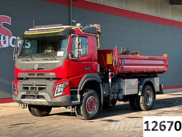 Volvo FMX 420 4x4 BL MEILLER/Palfinger PK7001EH 9m Tipper trucks