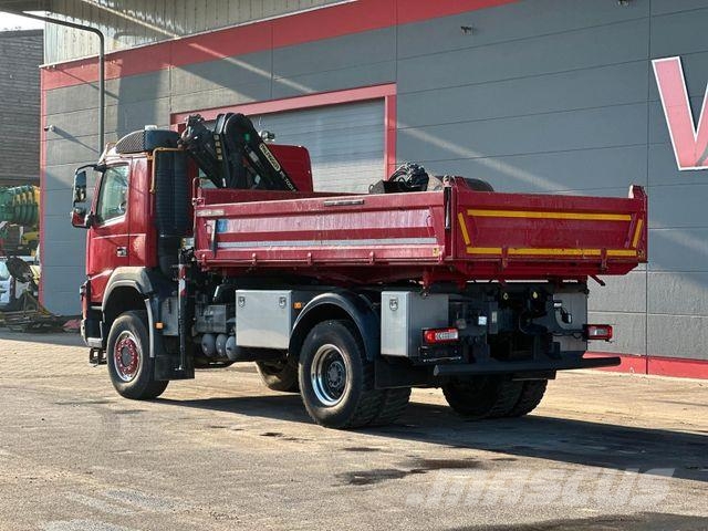 Volvo FMX 420 4x4 BL MEILLER/Palfinger PK7001EH 9m Tipper trucks