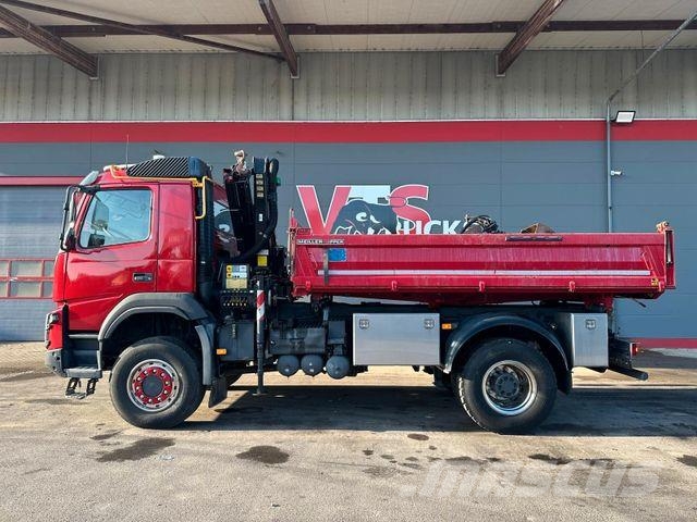 Volvo FMX 420 4x4 BL MEILLER/Palfinger PK7001EH 9m Tipper trucks